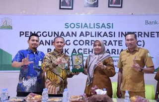 Bank Aceh Syariah Dorong Digitalisasi Keuangan Sekolah di Bireuen lewat IBC